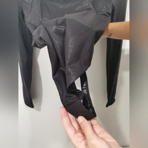 NWT Wundermost UltraSoft Nulu SquareNeck LongSleeve BodysuitShine Black M - Picture 9 of 13